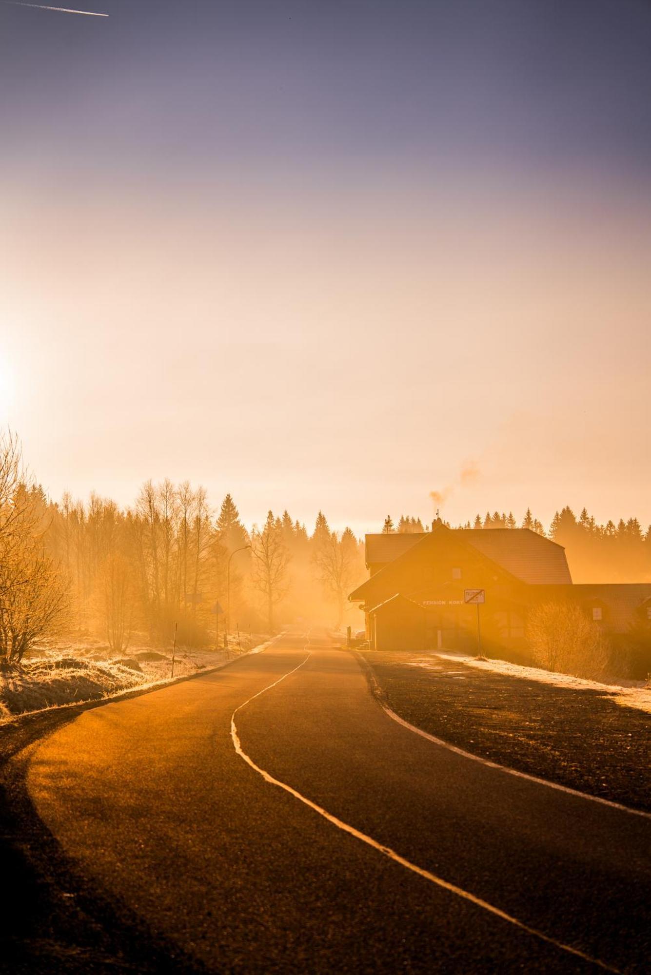 Pension Korytko Horska Kvilda Buitenkant foto