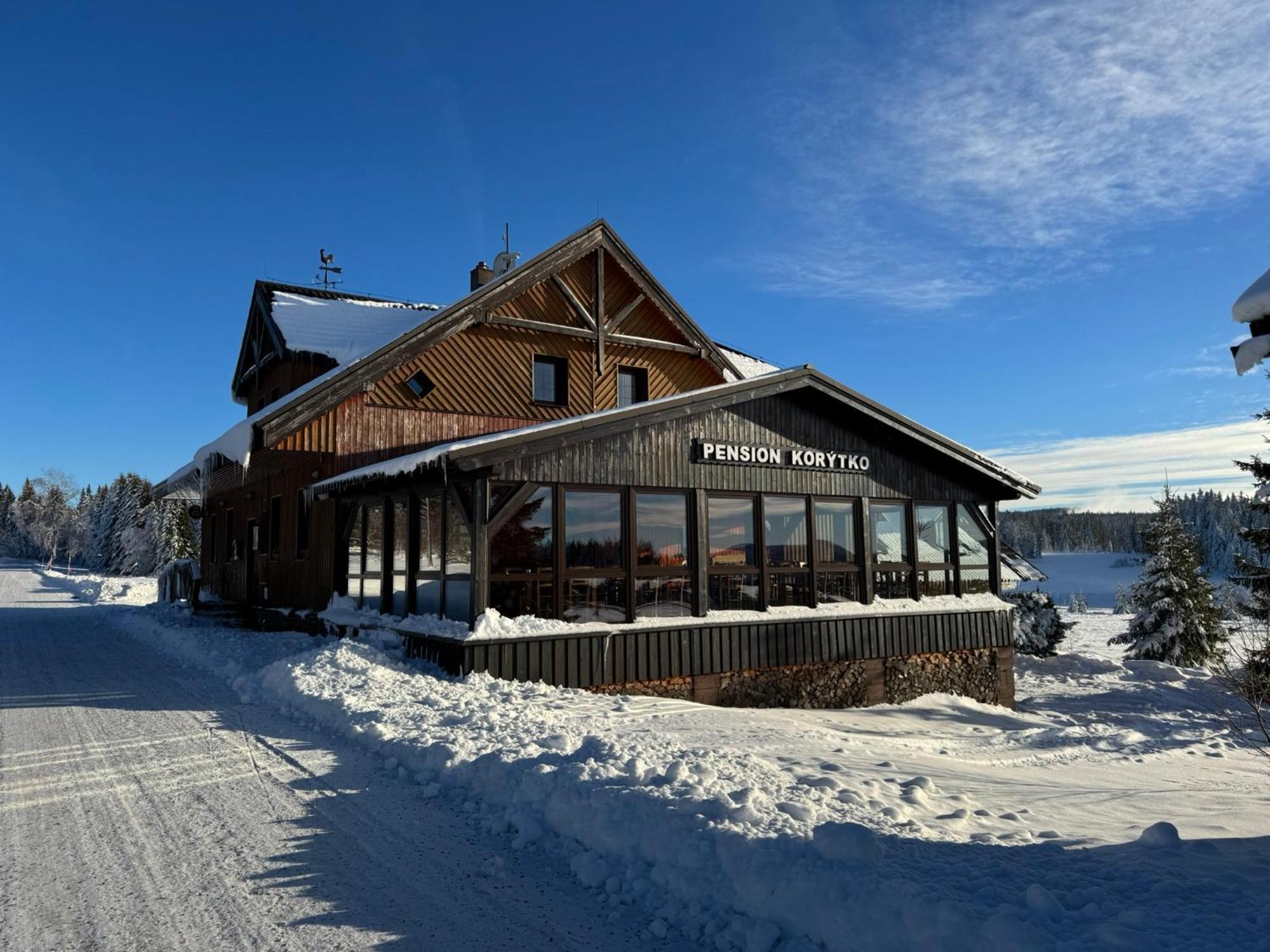 Pension Korytko Horska Kvilda Buitenkant foto