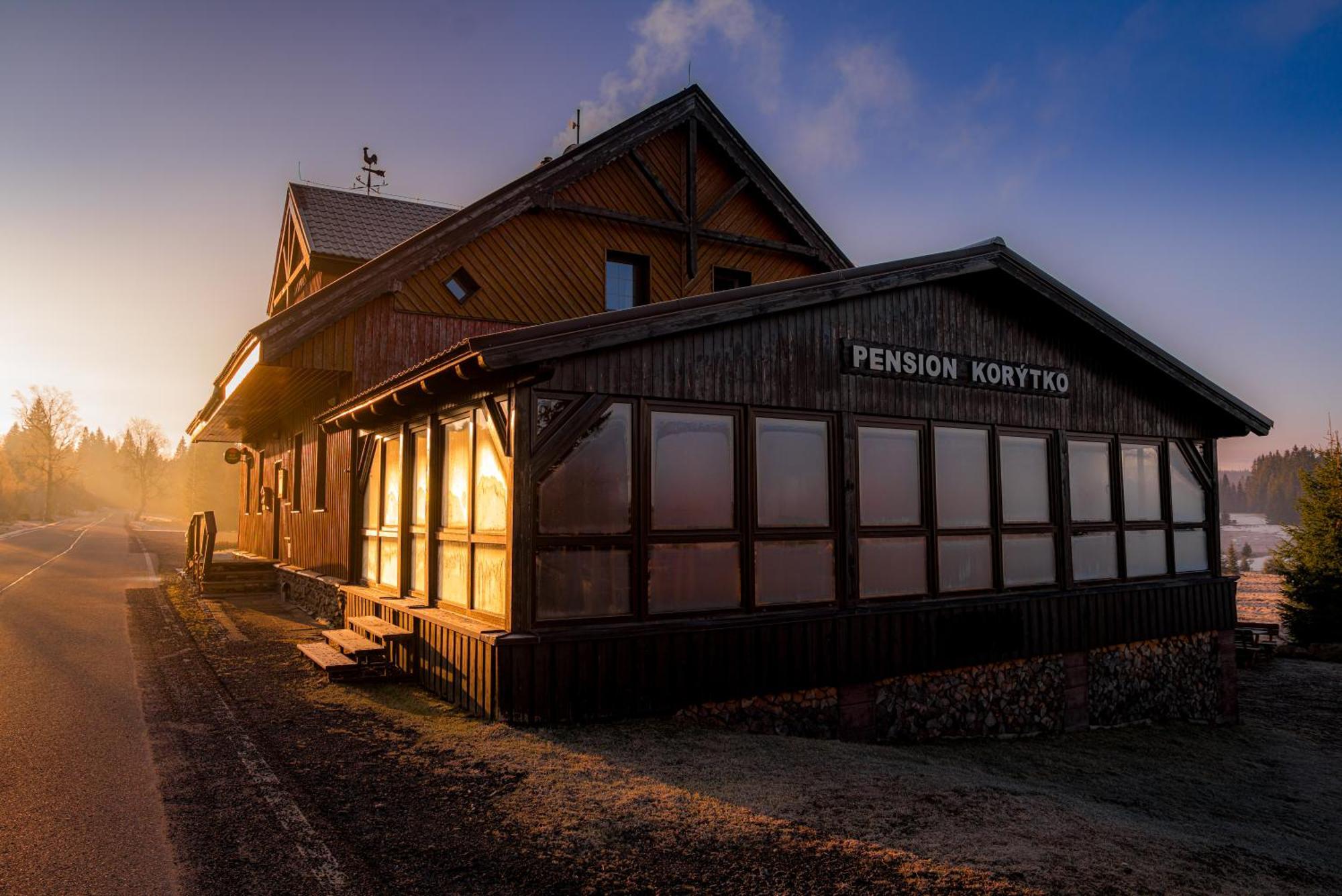 Pension Korytko Horska Kvilda Buitenkant foto